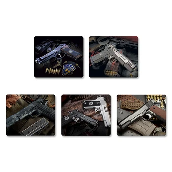 

Babaite Funny Guns Pattern DIY Design Pattern Game mousepad Smooth Writing Pad Desktops Mate gaming mouse pad