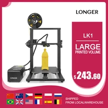 Mais longo lk1 impressora 3d com 2.8
