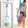 Baby Swing Bouncing Chair Toddler Indoor Multifunctional Hanging Seat Toy with Height Adjustable Jumping Fitness Frame Walk Belt 1