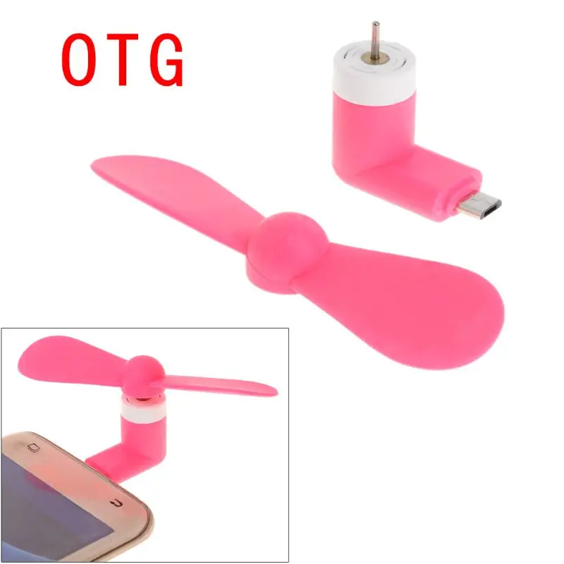 Мини микро USB OTG вентилятор охлаждения для Android смартфон samsung LG htc huawei