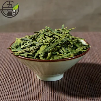 

2020 Spring Famous Good quality Dragon Well Spring Green Tea Dragon Well tea for health care Tender Aroma Free Shipping