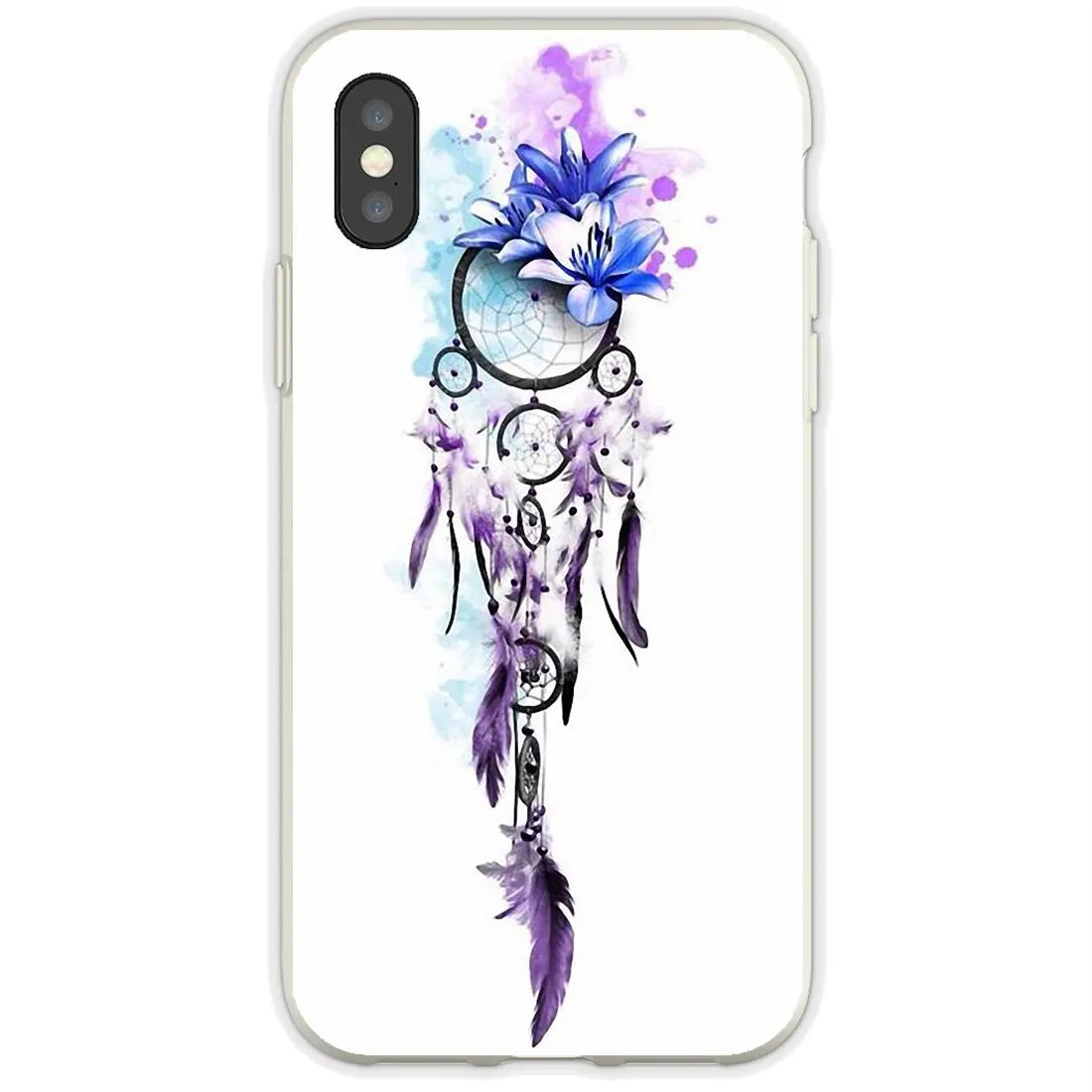 Мягкий кожаный чехол Ловец снов для Xiaomi Mi A1 A2 A3 5X 6X 8 9 9t Lite SE Pro Max Mix 1 2 3 2S | Мобильные