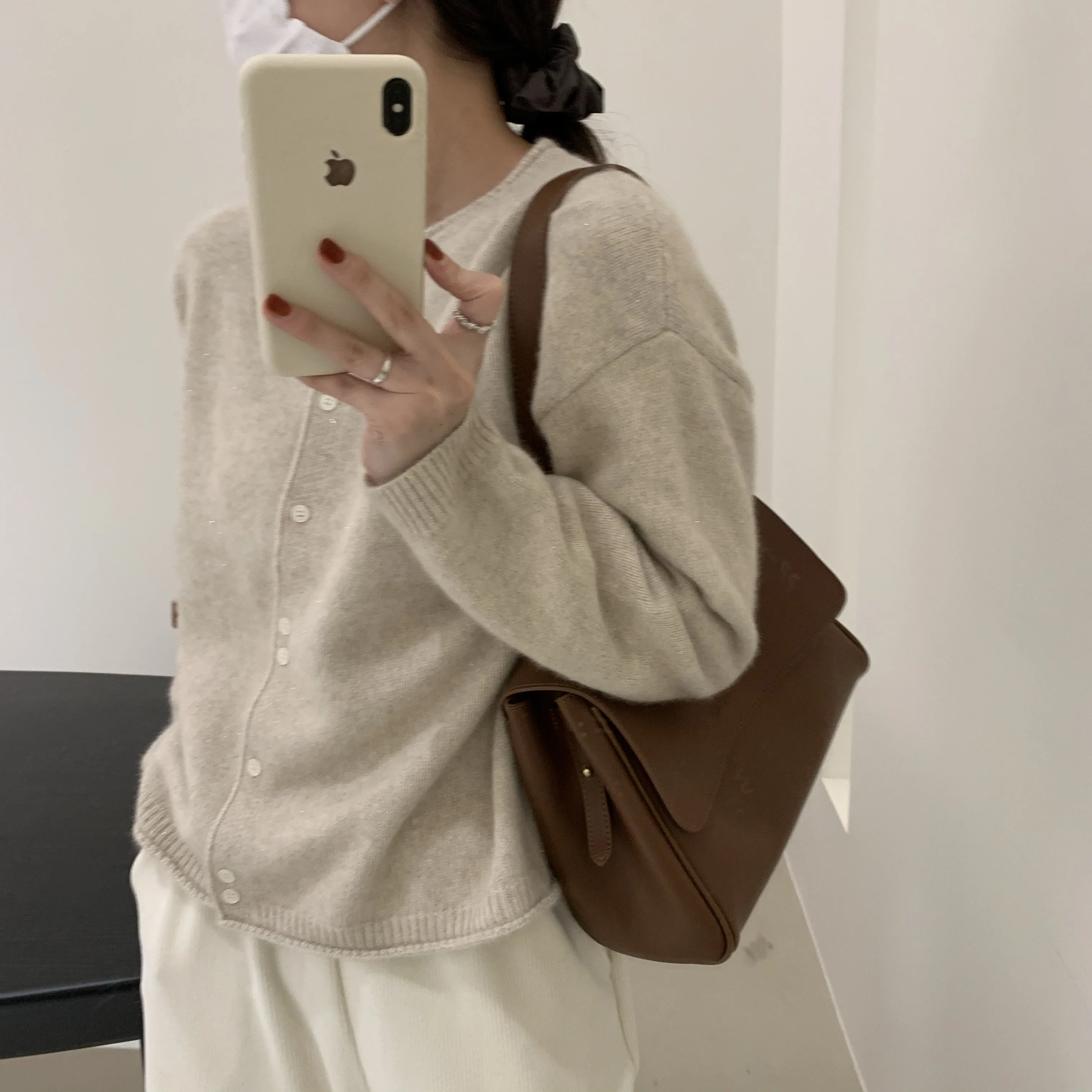 Fall 2021 Women Clothing Oversize Womens Sweaters Autumn Vintage Loose Winter Sweater Knitted Women Cardigan Knit Button Maxi