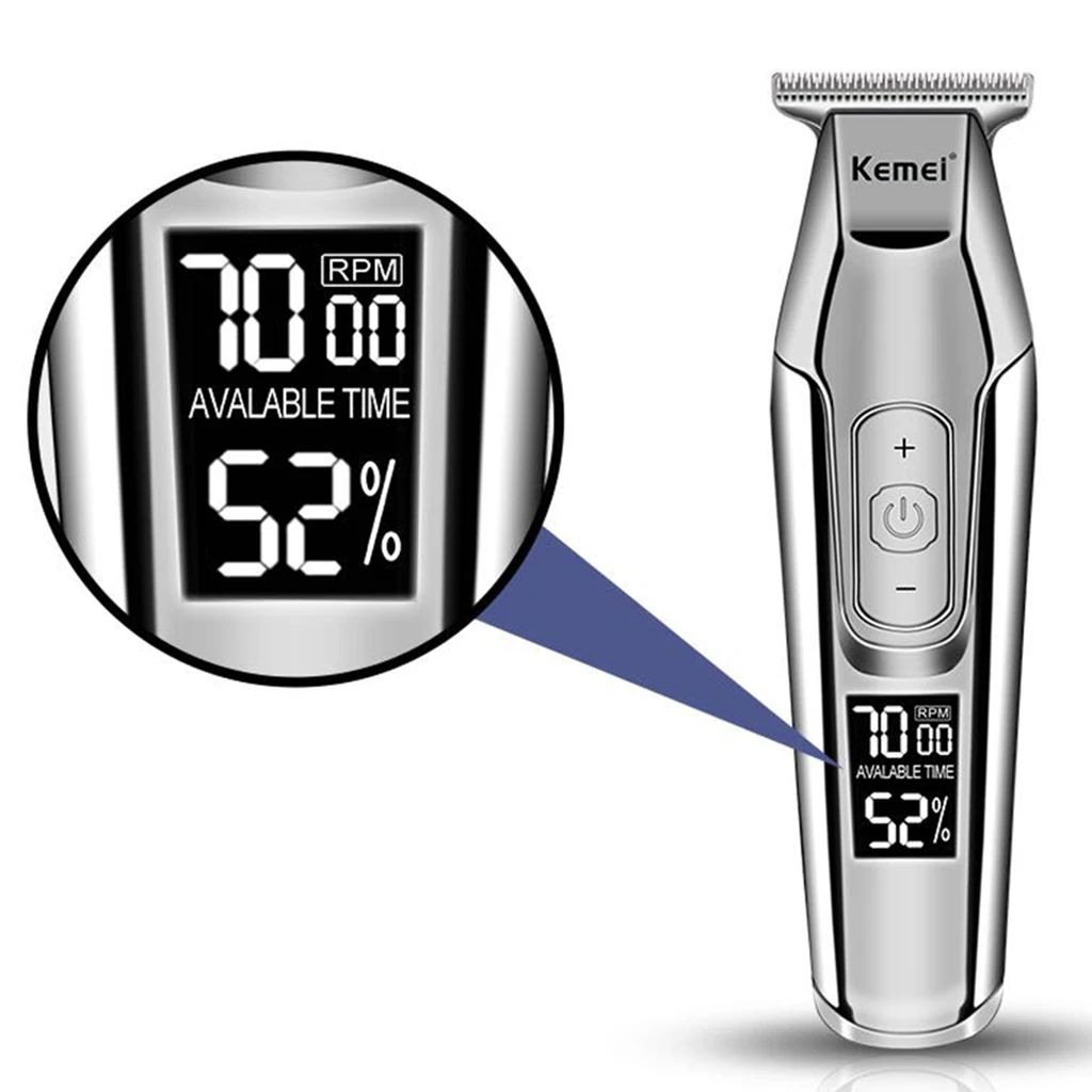 Kemei KM 5027 Professional Electric Hair Clipper Men Cordless Handy Beard Hair Trimmer Shaver Haircut Razor Barber EU Plug