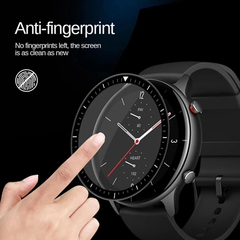 3D Curved Edge Screen Protector For Huami Amazfit GTR 2 GTR2e Tempered Glass Protective Film for Amazfit Watch GTR2 GTR 2e Case