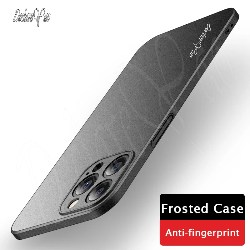 13 мини-чехол decareyao роскошный Ультратонкий матовый чехол для Apple iPhone 12 11 Pro Xs X XR Max SE 6