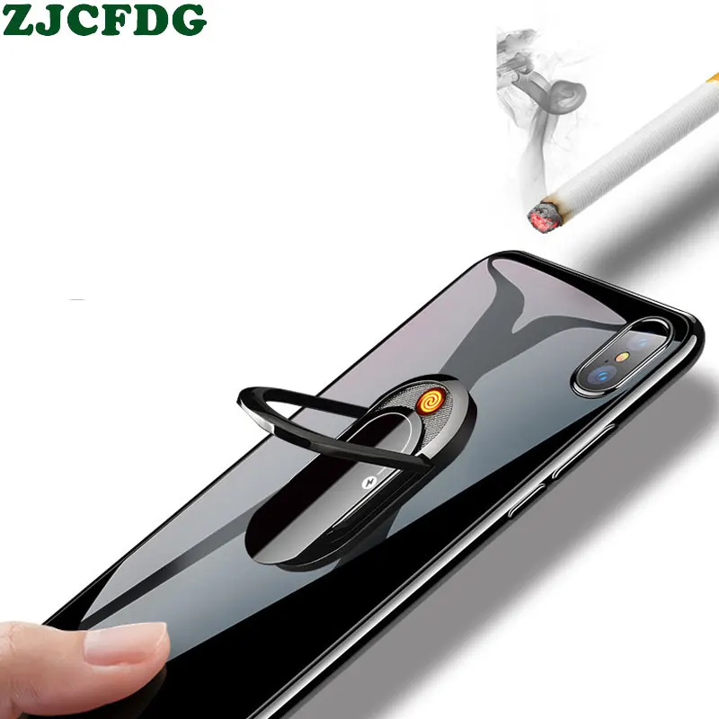 Креативная зажигалка USB зарядный кронштейн прикуриватель многофункциональный