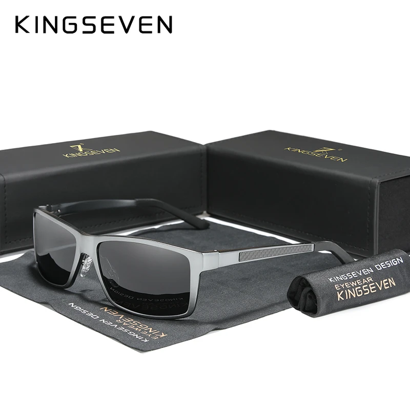 reader sunglasses KINGSEVEN 2020 Men's Sunglasses Aluminum Magnesium Polarized Driving Mirror Eyewear For Men/Women UV400 Oculos purple sunglasses