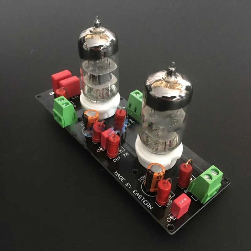 HiFi Audio SRPP Circuit Preamp Valve   6N3/5670 Tube Preamp Bile Preamplifier Stereo Audio Tube Amplifier keyboard amp