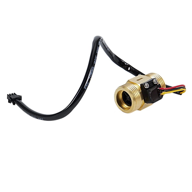 

Flow Sensor G3/4 inch DN20 Copper Hall Effect Liquid Water Flow Sensor Switch Flow Meter