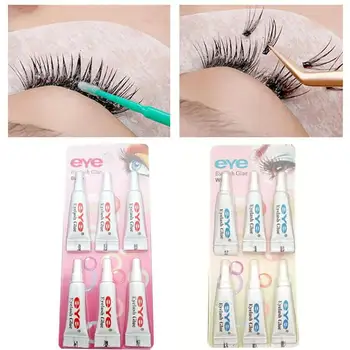 

6Pcs Eyelash Glue False Eyelash Waterproof Eye Lash Glue Grafting Eyelashes Graft Eyelash Glue