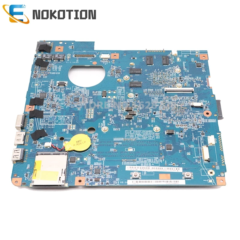 NOKOTION материнская плата для ноутбука acer aspire 4741 4741G HM55 DDR3 GT330M 1 ГБ Бесплатный процессор JE40-CP MB 48.4GY02.021 MBPV201002