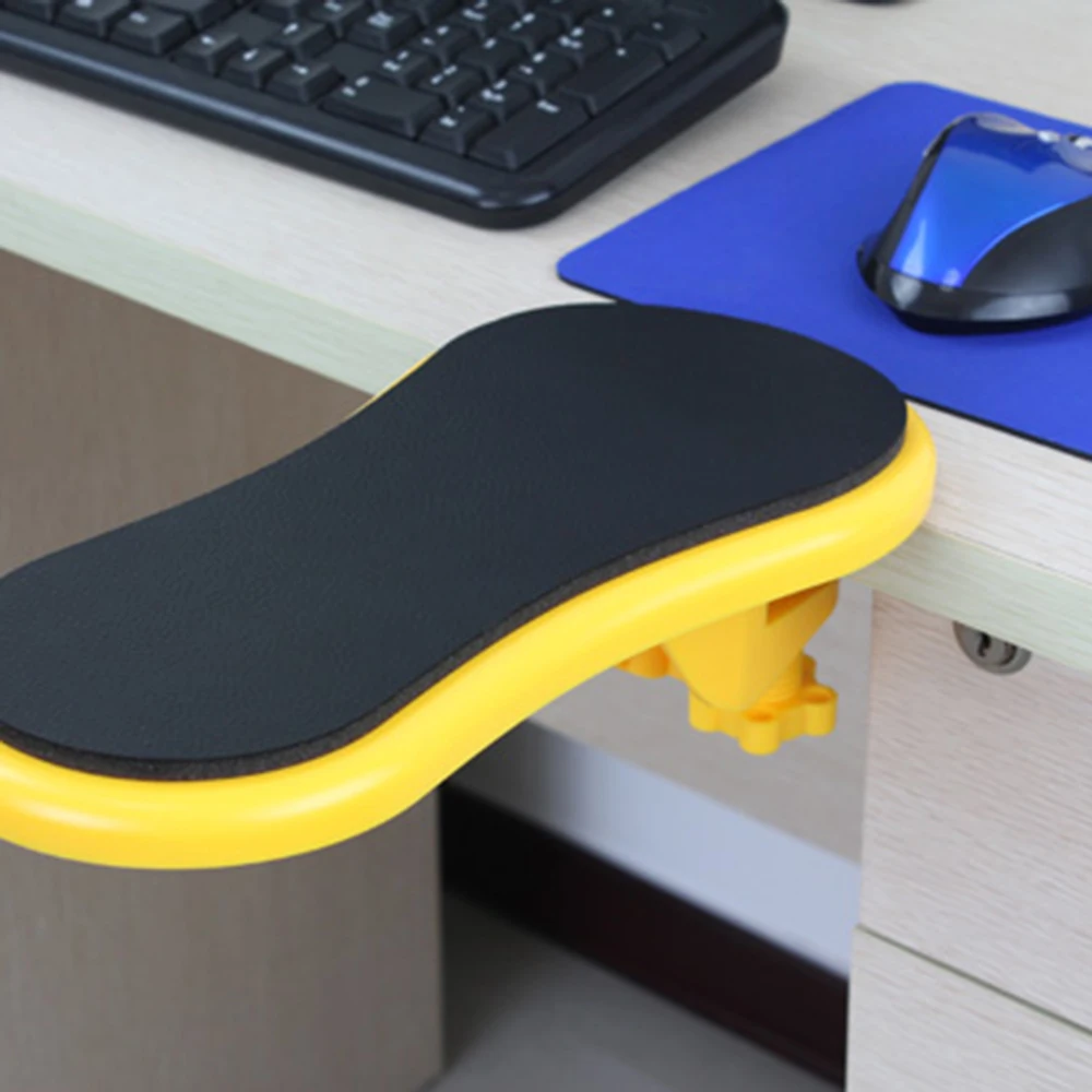 Прикрепляемый подлокотник коврик для настольного компьютера подставка мыши рук