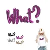 Sequins Letters Patch 205mm What? Deal With It Clothes T Shirt Women Iron on Patches For Clothing Diy Stickers Strange Things ► Photo 1/6
