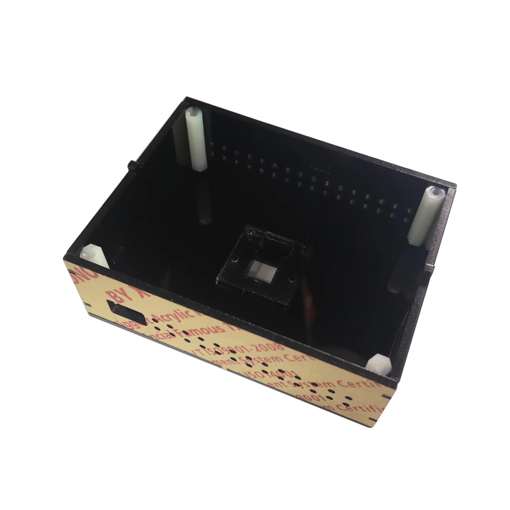 Чехол для Камеры Raspberry Pi 3 B черного цвета, совместимый с Raspberry Pi 3B
