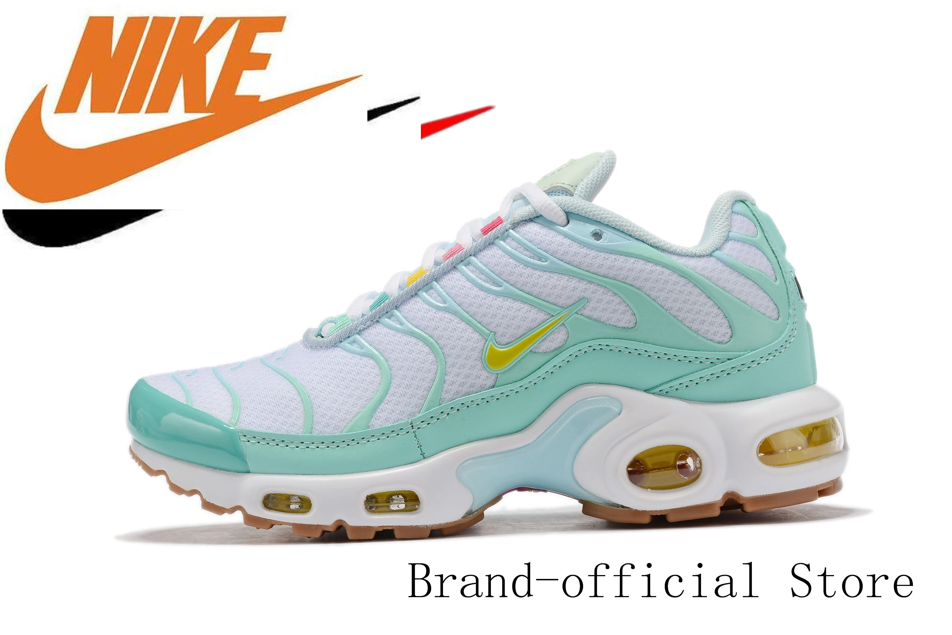 black orange air max plus