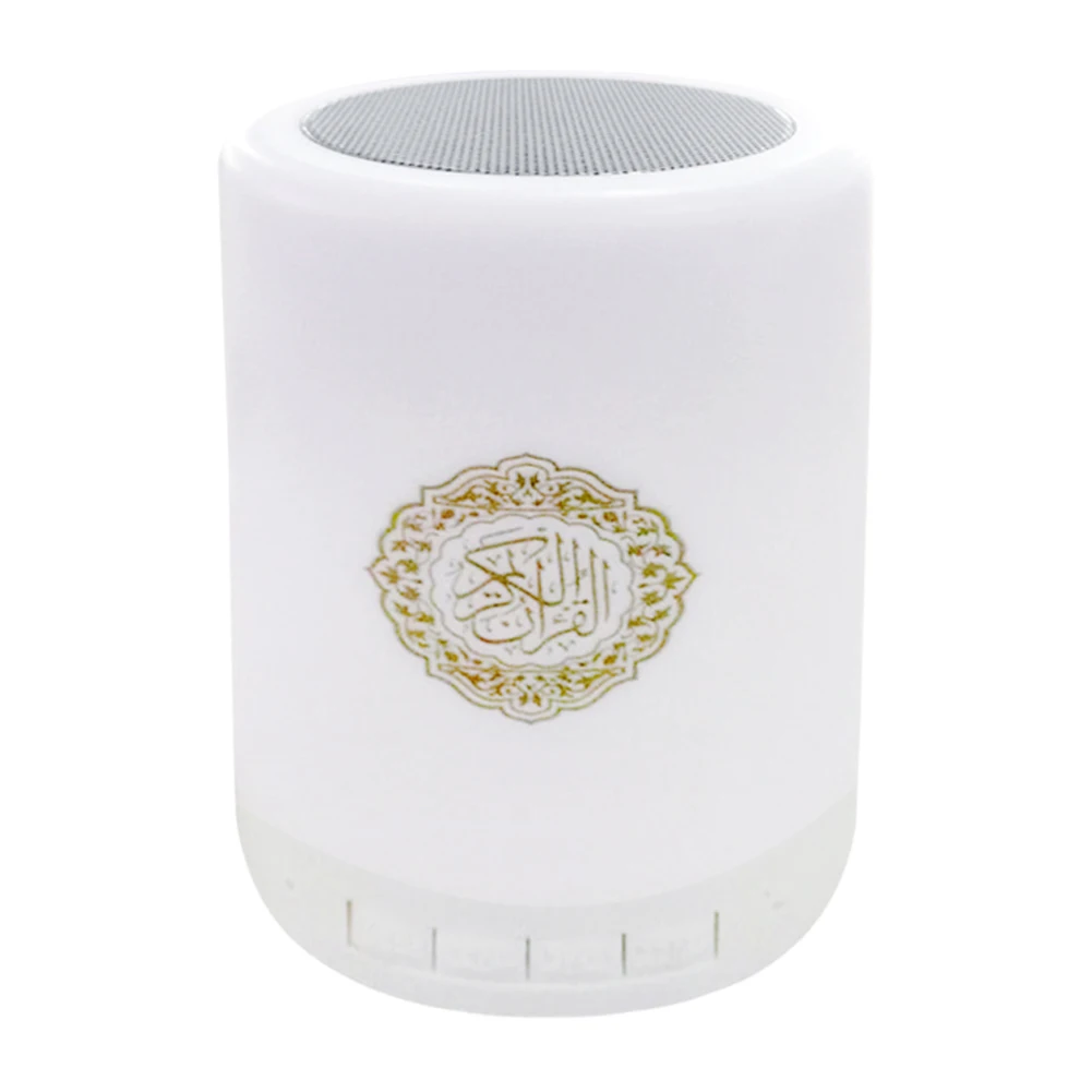 Bluetooth динамик подарок светодиодный светильник USB Touch MP3 беспроводной Коран дистанционное управление небольшой регулируемый портативный FM радио дома красочные