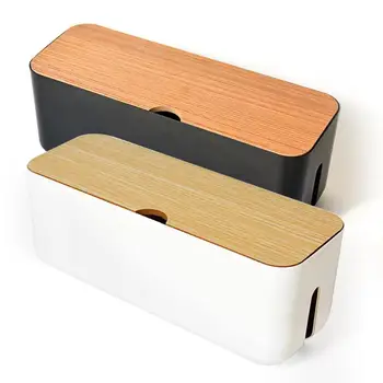 

Cable Storage Box Power Strip Wire Case Anti Dust Charger Socket Organizer Case Anti Dust Charger Socket Organizer