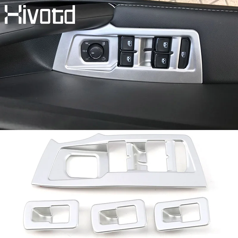 Hivotd для тигуан 2019 аксесуары Tiugan MK2 2020 Автоаксессуары из углеродного волокна