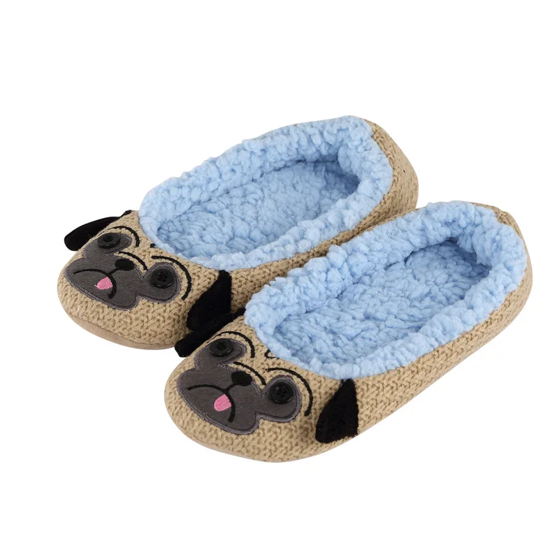 Dog Special Fur Slippers Unisex Cute Funny Shoes Men Women Winter Slippers Custom Slippers Home Slippers Children Indoor ballet