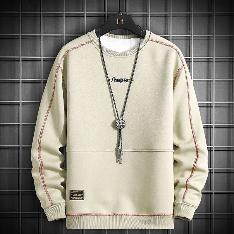 Men's Pullovers fashion Hip-Hop boneless long-sleeve Kanye West Sweaters | Мужская одежда