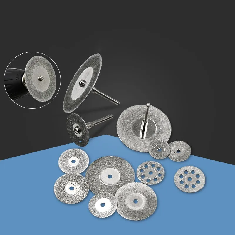 

10Pcs Diamond Saw Blade Circular Saw Blade Precision Cutting Rotating Tools Suitable For Small Precision Cutting Operations