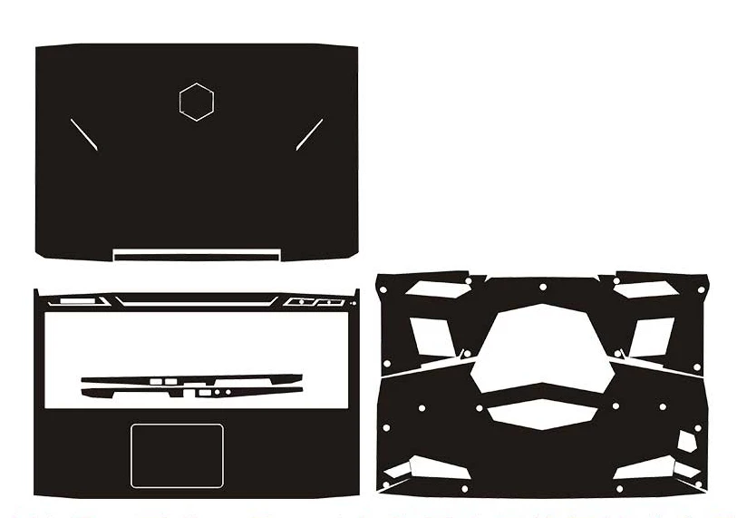 KH Laptop Sticker Decal Skin Carbon fiber Leather Cover Protector for MECHREVO X8Ti 15.6"