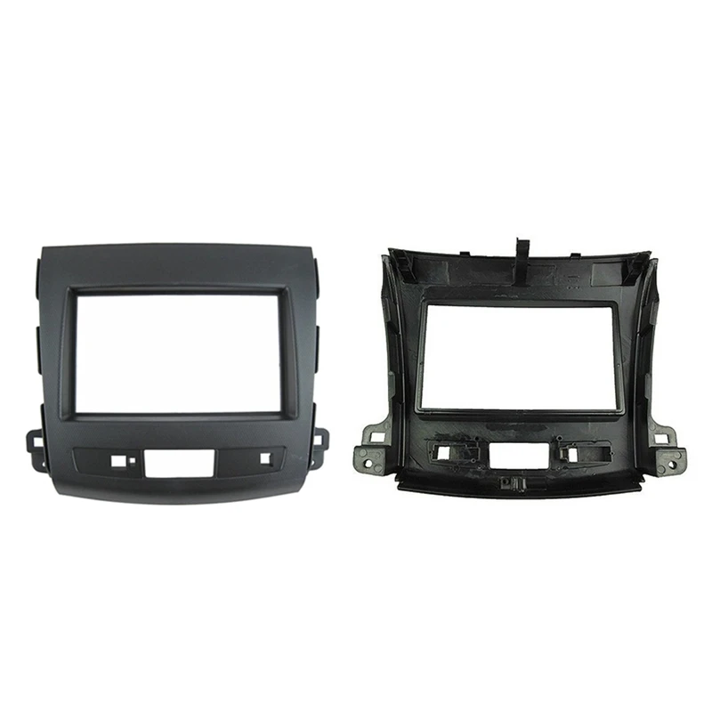 Для Mitsubishi Citroen C-Crosse автомобиля 2Din аудио панель модификация панели DVD навигационная Панель рамка автомобиля Fascias стерео радио Панель