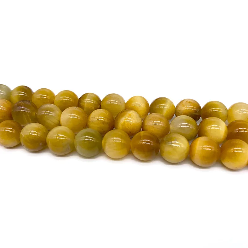 

Round Colorful Tiger Eye Stone Beads Lot 15" Strand 6mm Beads for Jewelry Making DIY Crafts Findings