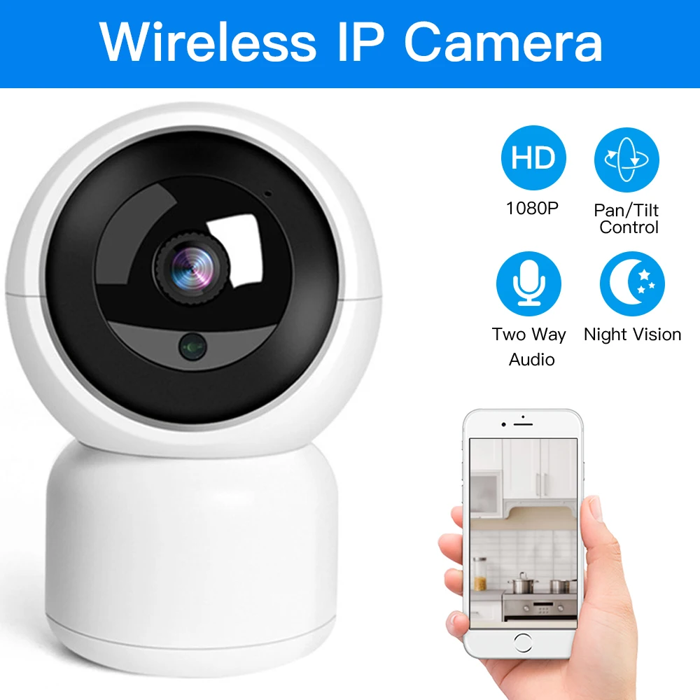 

1080P Home Security IP Camera Wireless Smart WiFi Camera WI-FI IP Camara Surveillance Baby Monitor HD Mini CCTV Camera YCC365