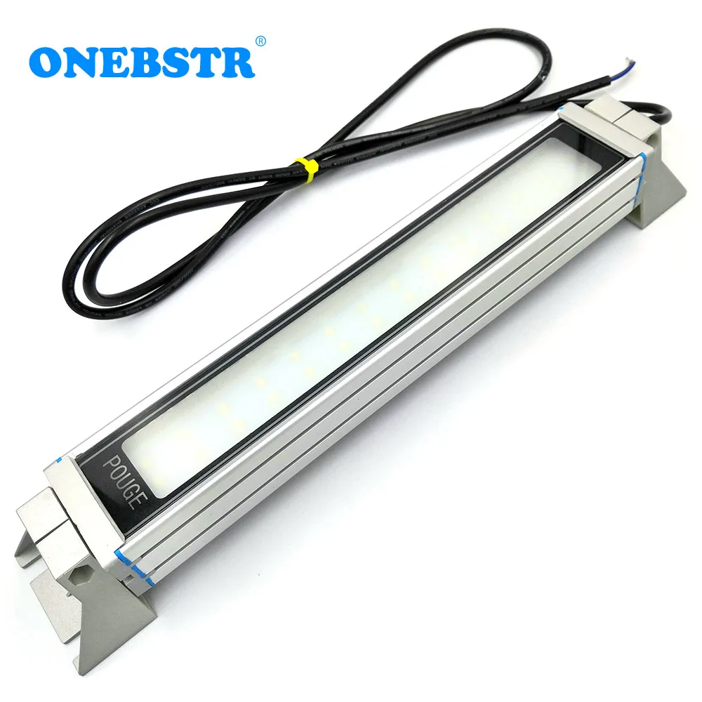 Led Fresagem Cnc Machine Tool Light à Prova de Explosão à Prova Dágua Ip67 Universal Torno Lâmpada de Trabalho ac dc Fresagem 12w 24v 220v - Imagem 4