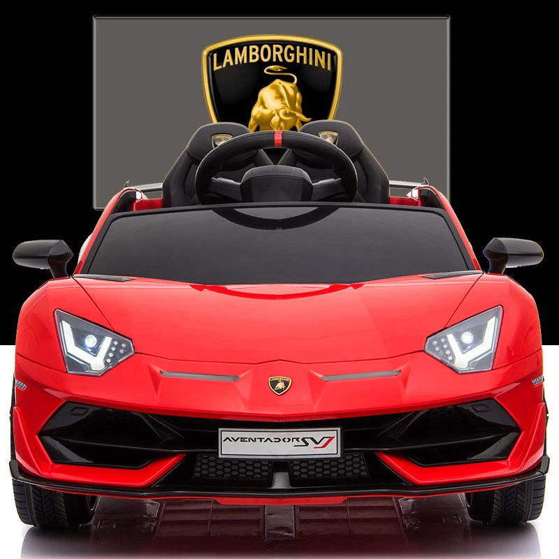 Lamborghini Детский Электрический автомобиль четырехколесный супер пульт дистанционного управления Детская электрическая машина детская игрушка автомобиль может сидеть человек