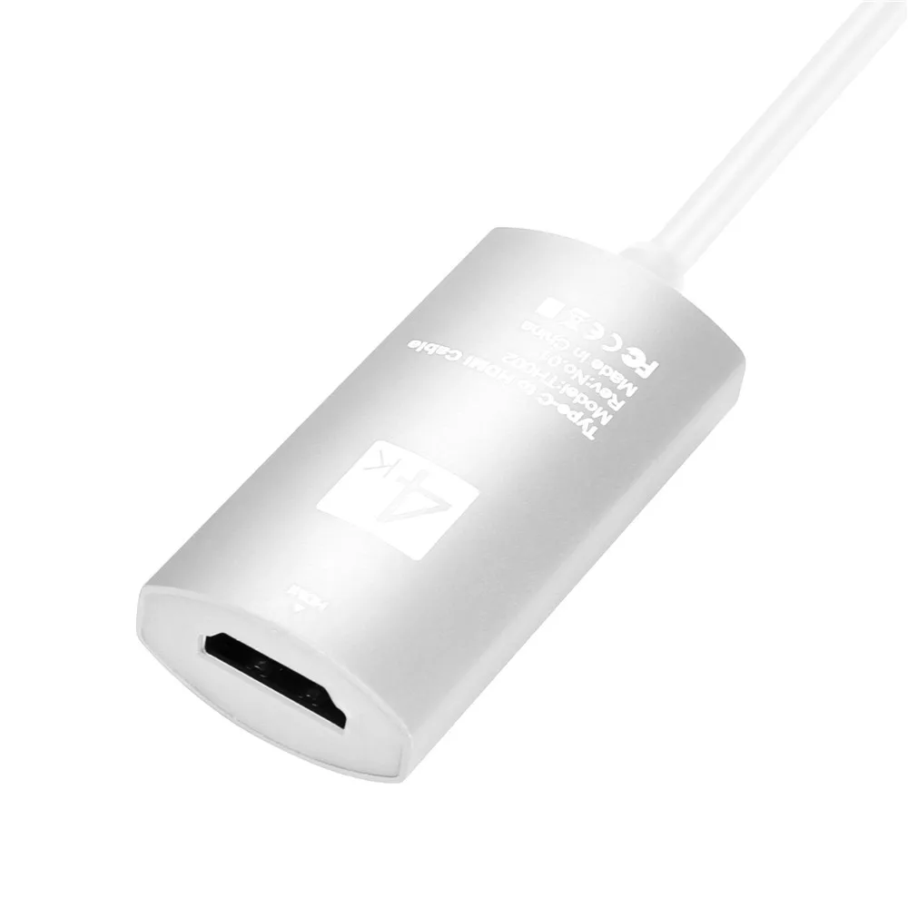 AUX аудио кабель USB 3,1 type C USB-C к HDMI 4K HDTV Кабель-адаптер для samsung Galaxy Note 9 оптовый поставщик дропшиппинг