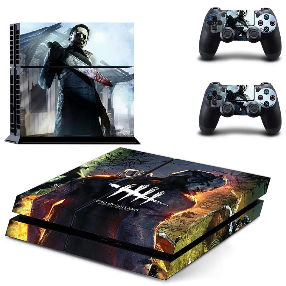 Dead By Daylight Ps4 Skin Sticker Decal For Sony Playstation 4 Console And 2 Controllers Ps4 Skin Sticker Vinyl Stickers Aliexpress