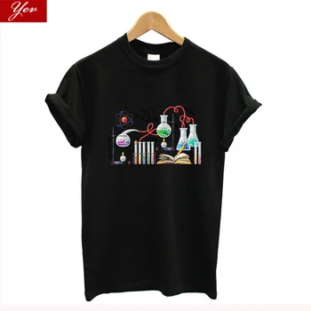 

the big bang theory Chemistry T Shirt women Science cool summer streetwear 100% cotton T-shirt women Tee shirt homme harajuku
