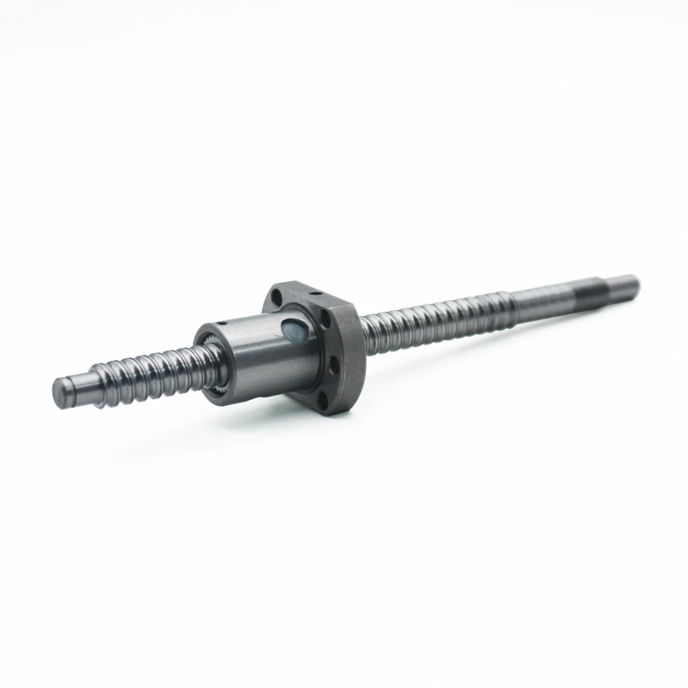 SFU1204 200 250 300 350 400 450 500 мм скрученный шариковый винт C7 с фланцем 550 одношариковая