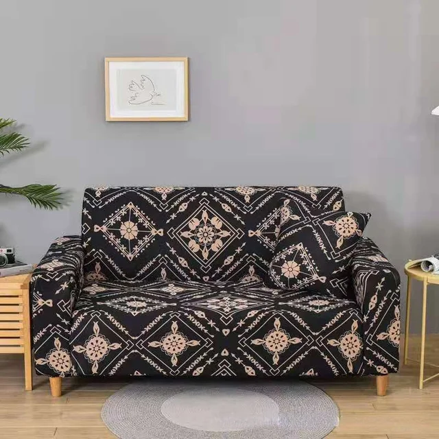 Geometric Print Couch Cover: Protect Your Sofa in Style