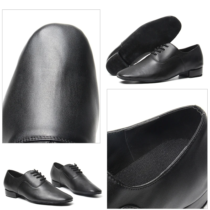 Dance Shoes for Men Latin Ballroom Tango Heeled 2.5cm