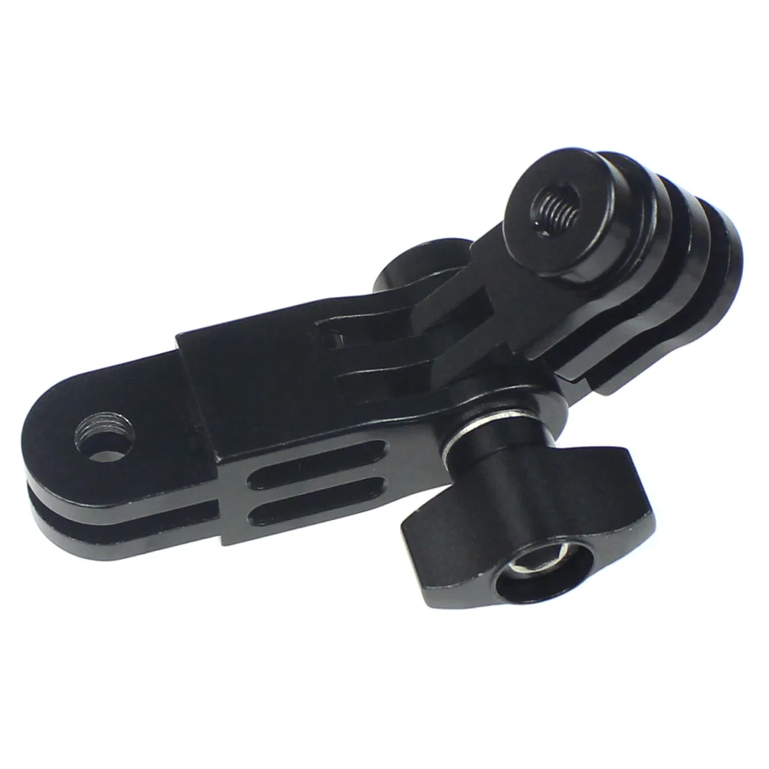 CNC-Aluminium-Drei-Wege-Schwenkarm-Montageadapter für GOPRO Hero 13 12 11 10, für Insta360 DJI OSMO Action Yi SJcam Sportkamera – Detail 4