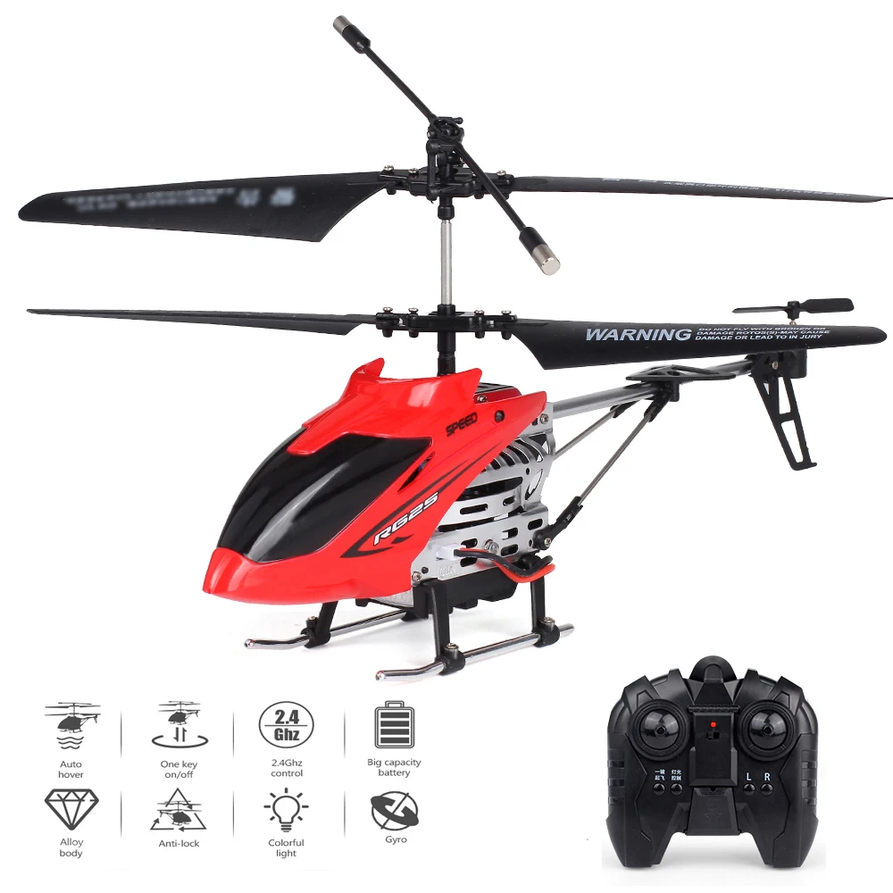 

2019New 2.4G 3.5CH RC Helicopter Altitude Hold Brushed Motor Remote Control Helicopters Aircraft ABS Toy for Kids