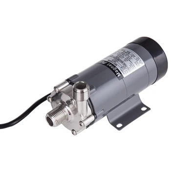 

304 Stainless Head Magnetic Pump 15R , Home Brew,Food Grade High Temperature Resistant 140C Beer Magnetic Drive Pump Home Brew U
