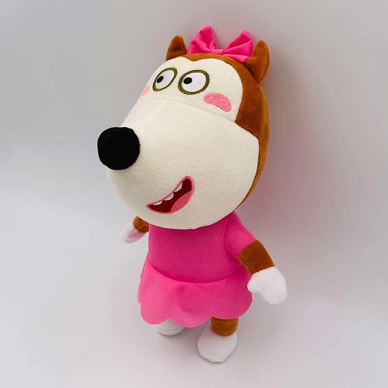 30cm Cartoon Wolfoo Family Plush Toys Plushie Lucy Soft Stuffed Dolls Toy  For Children Kids Boys Girls Gifts - AliExpress