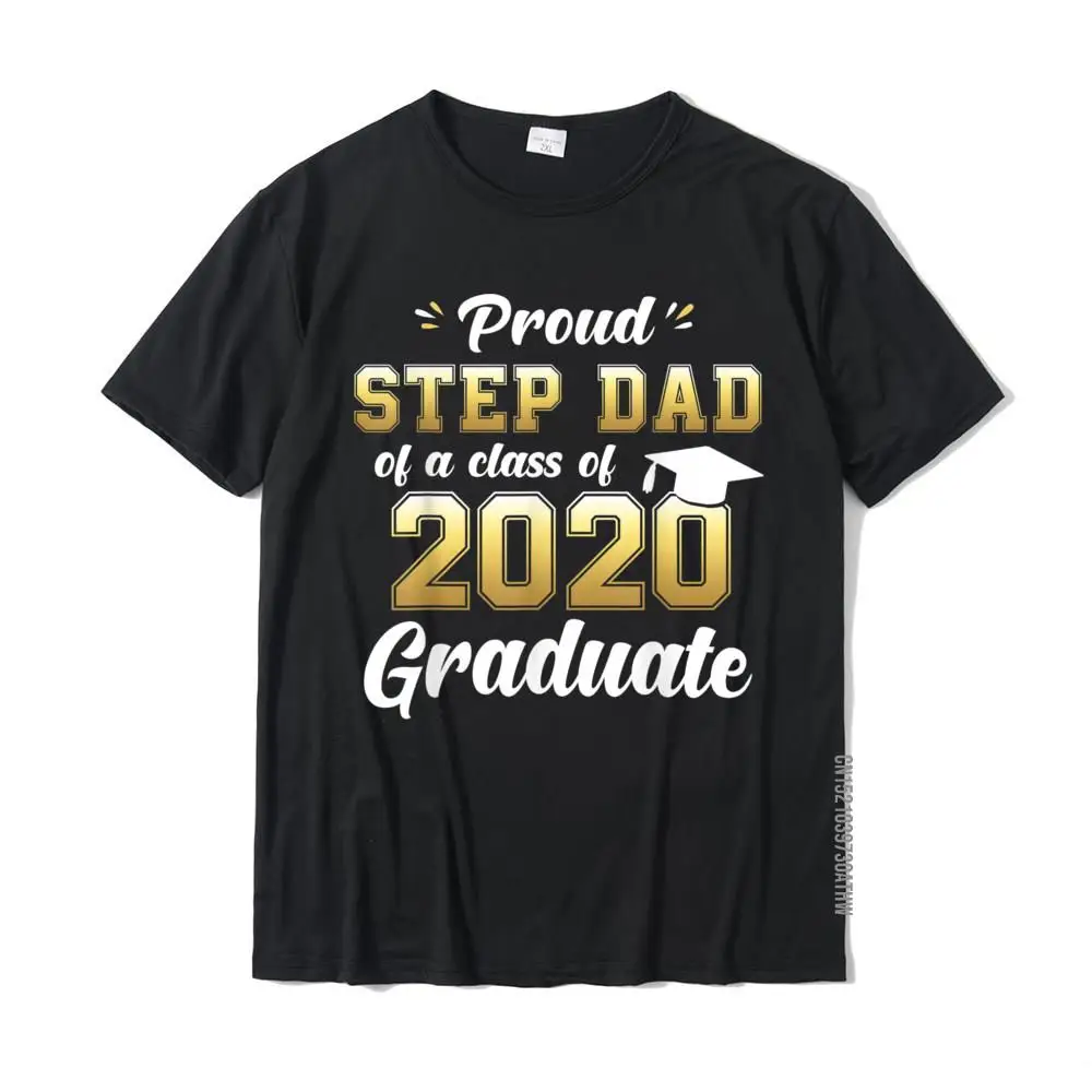 

Рубашка с надписью Proud Step Dad Of Class 2020, футболка для пожилых людей, подарок, футболки, повседневные специальные мужские топы, футболки, повседневные хлопковые