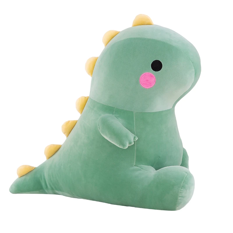 Uposao Dinosaurier Plüschtier - 25 Cm Weiches Kuscheltier, Aus Enthaartem Angora & PP-Baumwolle, In Grün/Blau/Rosa/Grau Erhältlich