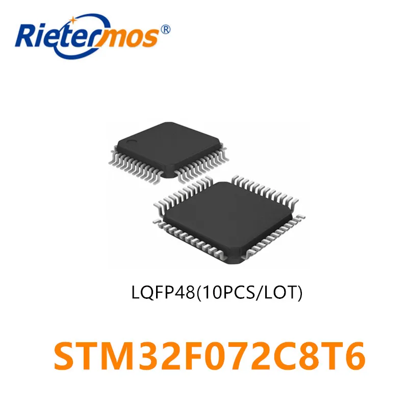 10 шт. STM32F072C8T6 STM32F072 STM32F072C8 LQFP48 оригинал | Электроника