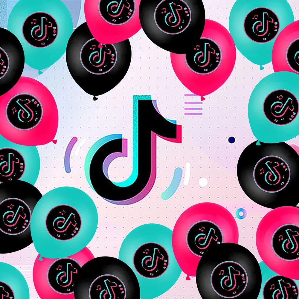 Воздушные шары TikTok яркие блестки конфетти для детского дня рождения | Дом и сад