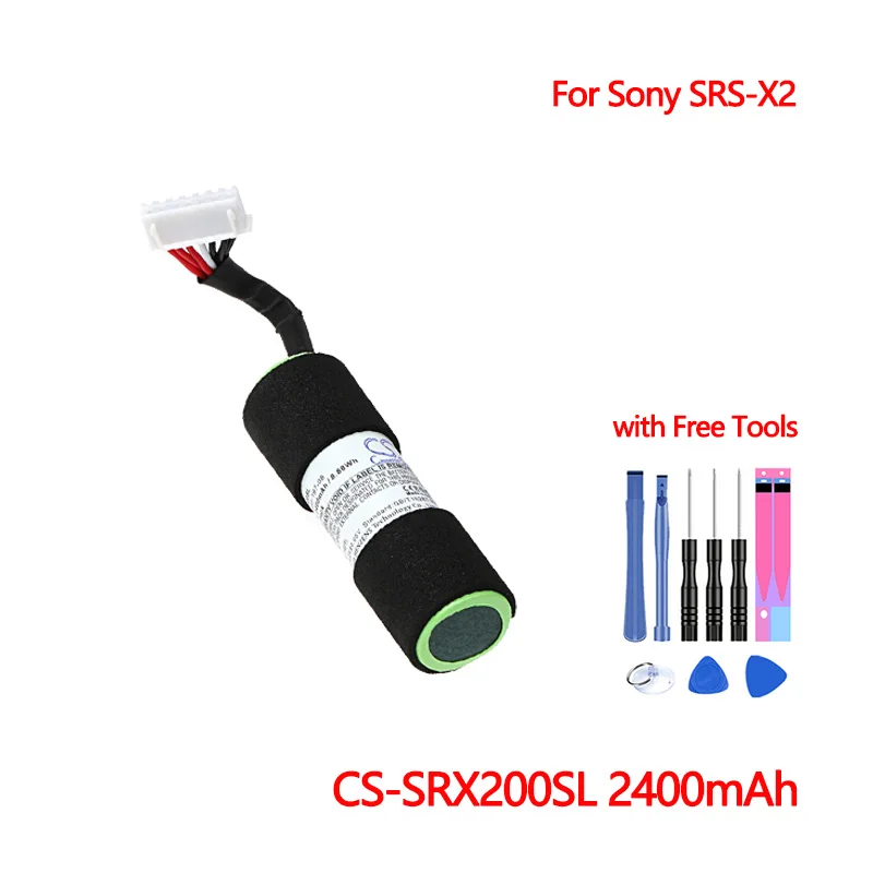 블루투스 스피커 배터리 CS SRX200SL 소니 SRS X2 교체 리튬 이온 배터리 Bateria 뮤지컬 AKKU ...