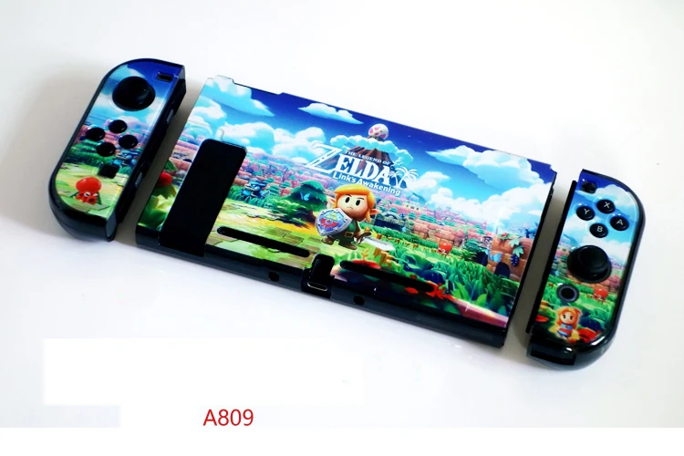 A809 Жесткий пластиковый чехол для nintendo switch для консоли nintendo Switch и контроллера Joy Con - Цвет: A809