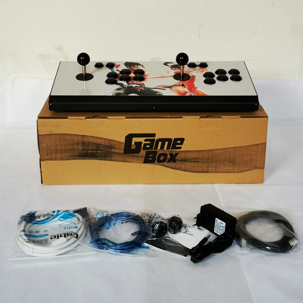 

Double arcade games console using a board, multi game 4018 in 1