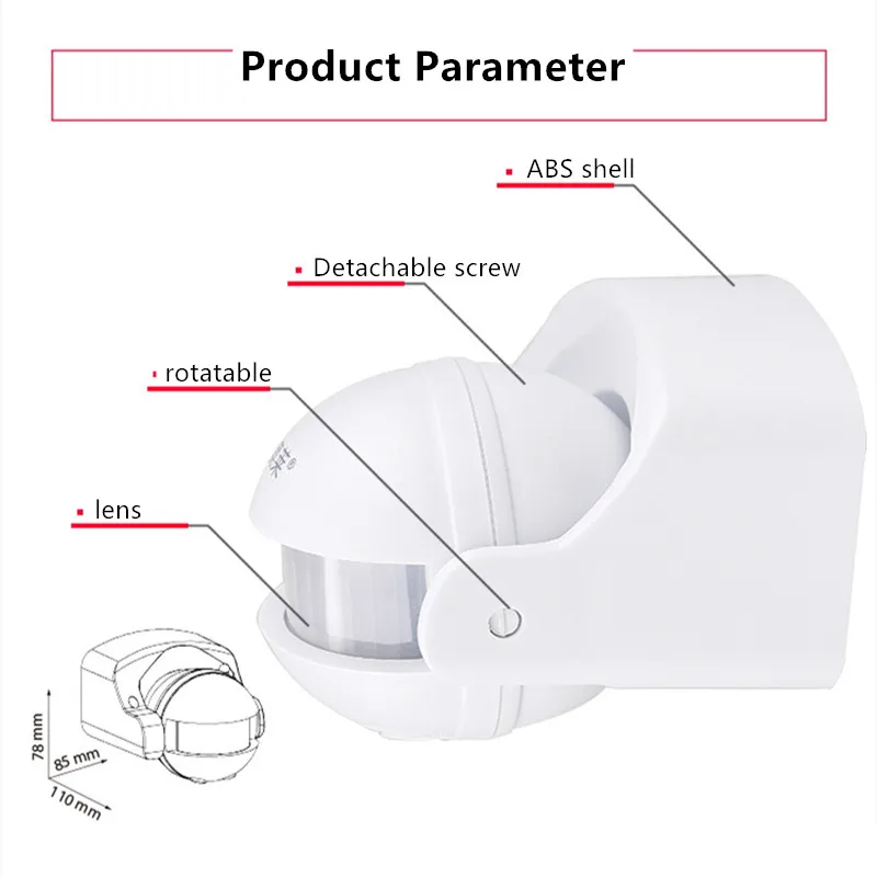 Home-Security-Alarm-Systen-180-Degree-Outdoor-IP44-PIR-Infrared-Motion-Sensor-Switch-Movement-Detector-Automatic (3)